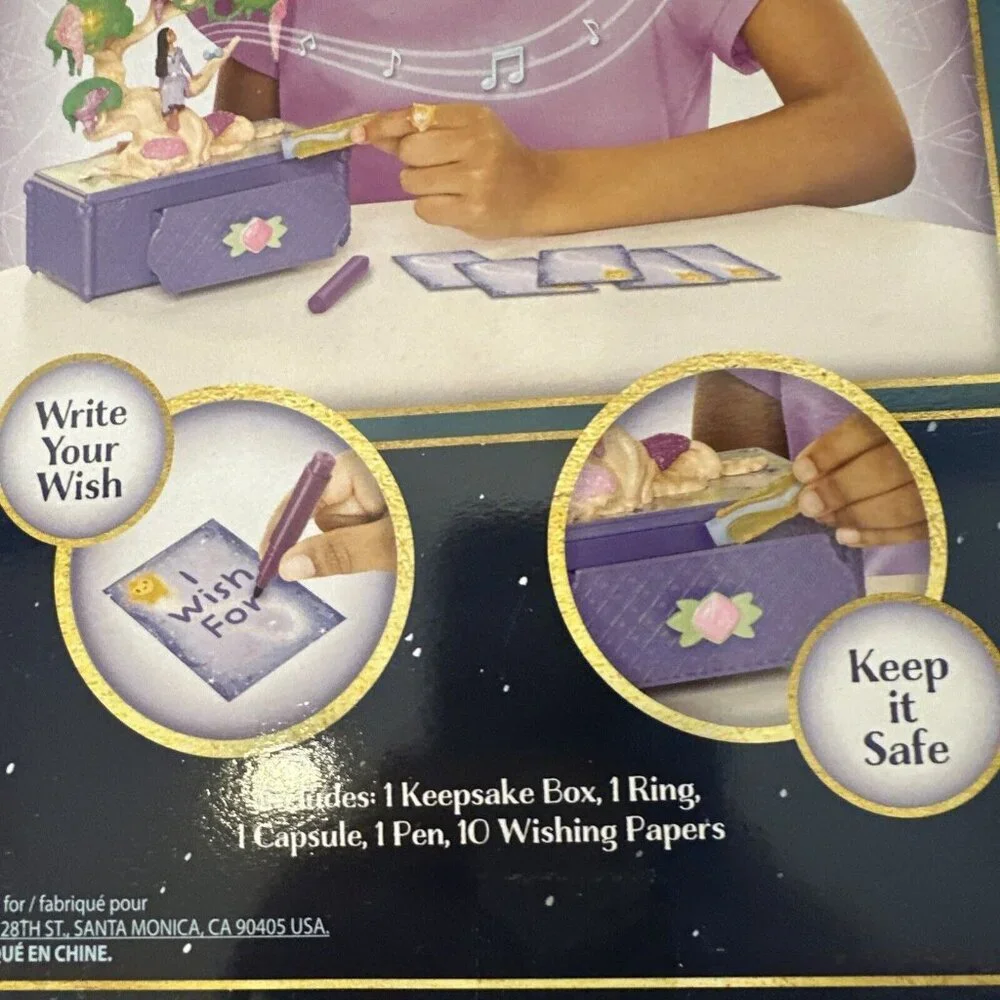 Jakks Disney’s Wish Asha’s Musical‎ Wishing Keepsake Box 2023 Brand New Sealed